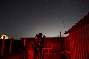 Golden Grove Observatory, Only Red Lights Allowed - Picture Thanks to Grant Boxer